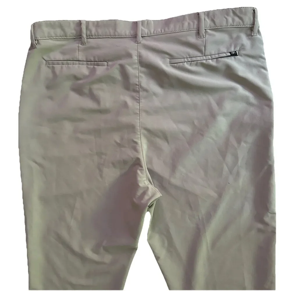 Banana Republic City Pants Mens 40X32 Khaki Performance Tech Golf Casual Chino